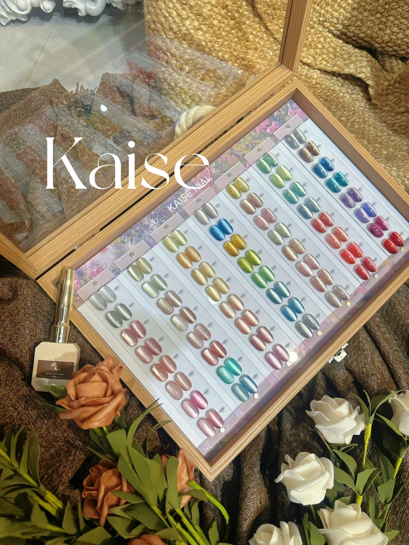 美博会新款【舍下恺舍56色花间影幻光猫眼甲油胶套装流行美甲店】