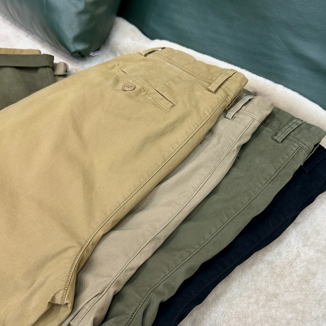 古休GuuRest休闲裤男士纯棉宽松直筒男生休闲长裤Z301简约