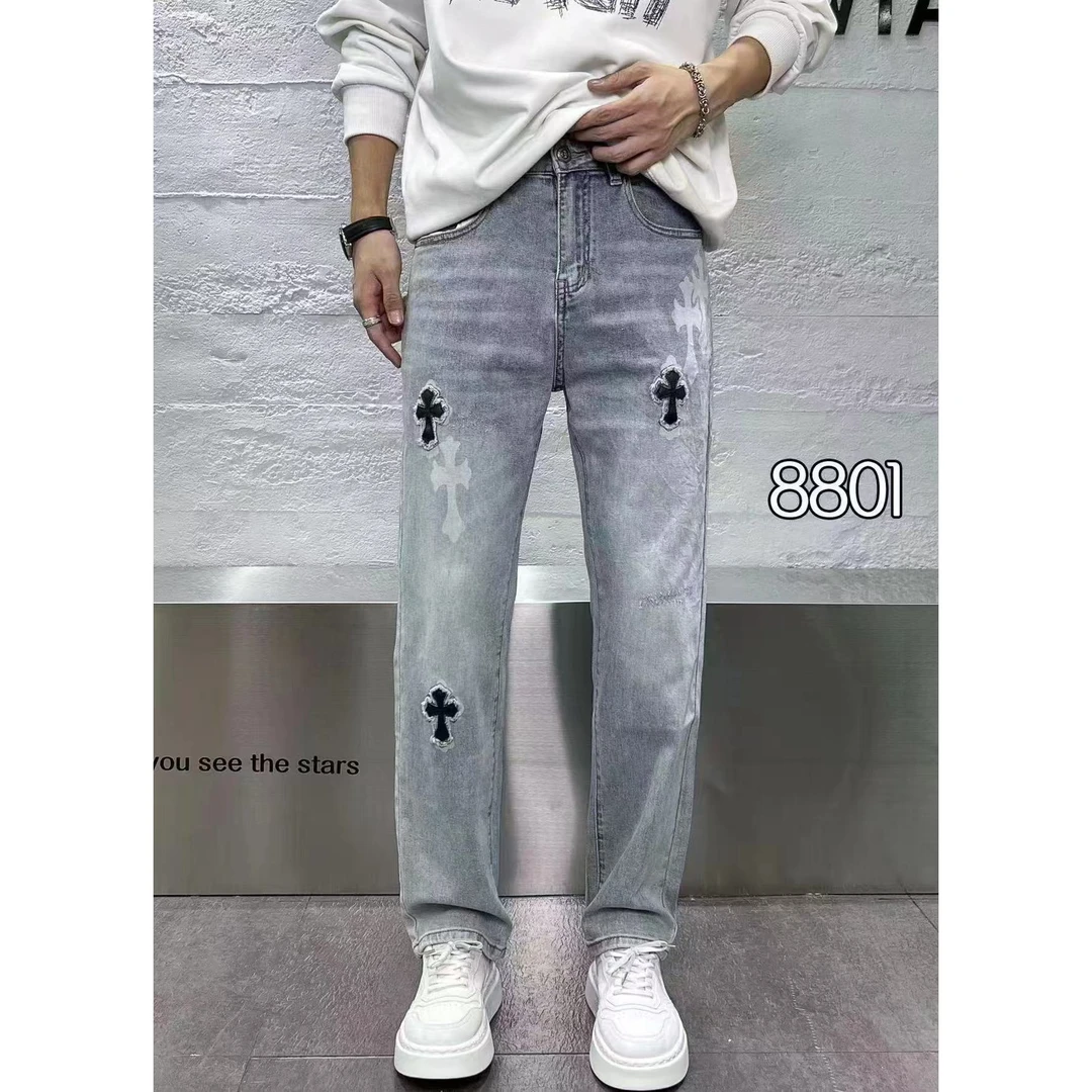 CB-8801-冬季上新贴皮小标裤子A