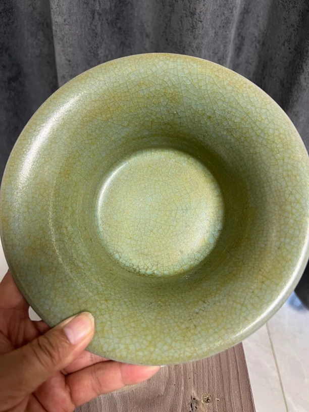 汝窑三足洗炉手工制作