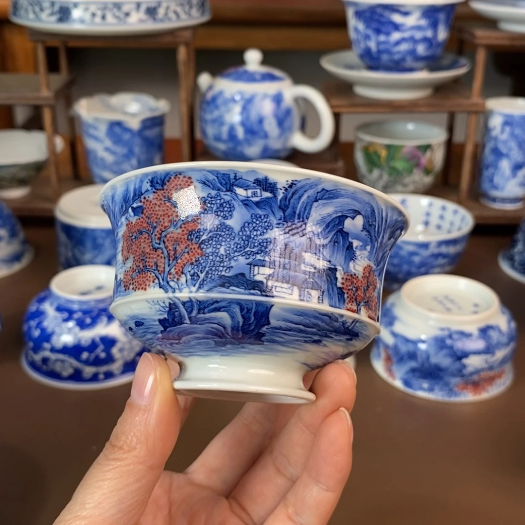 景德镇陶瓷手工手绘