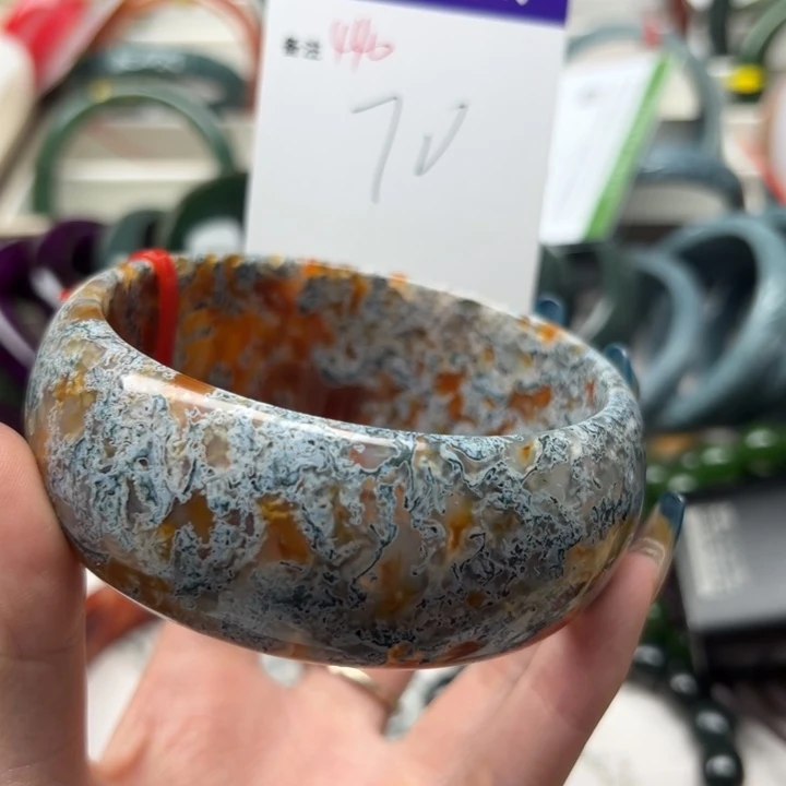 玛瑙/玉髓未镶嵌手镯