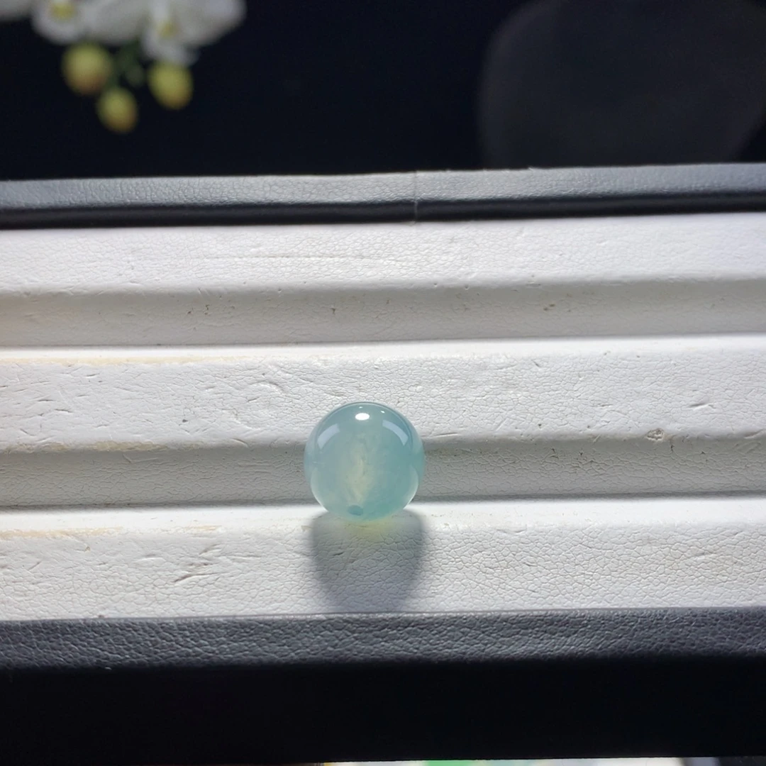 翡翠未镶嵌手串卡11星空蓝