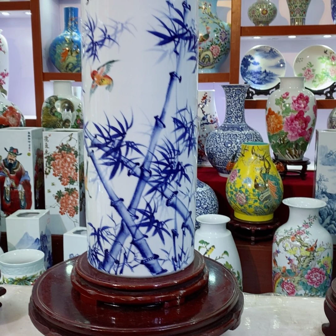瓶景德镇陶瓷手绘