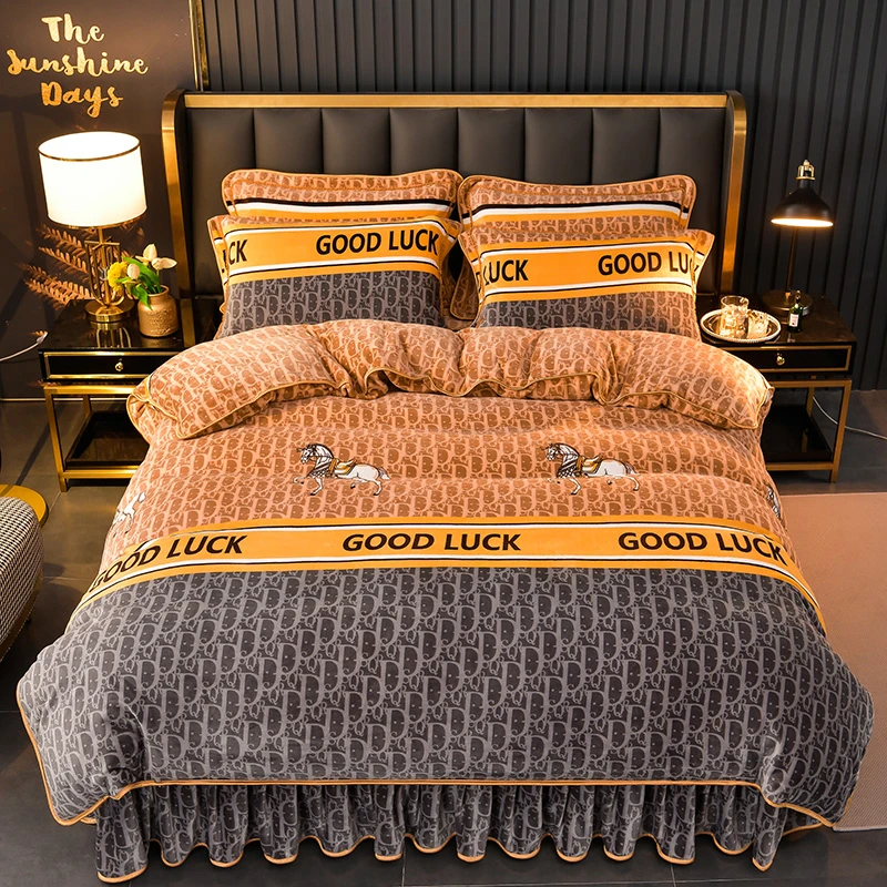 一马当先轻奢高端四件套2.0*2.3