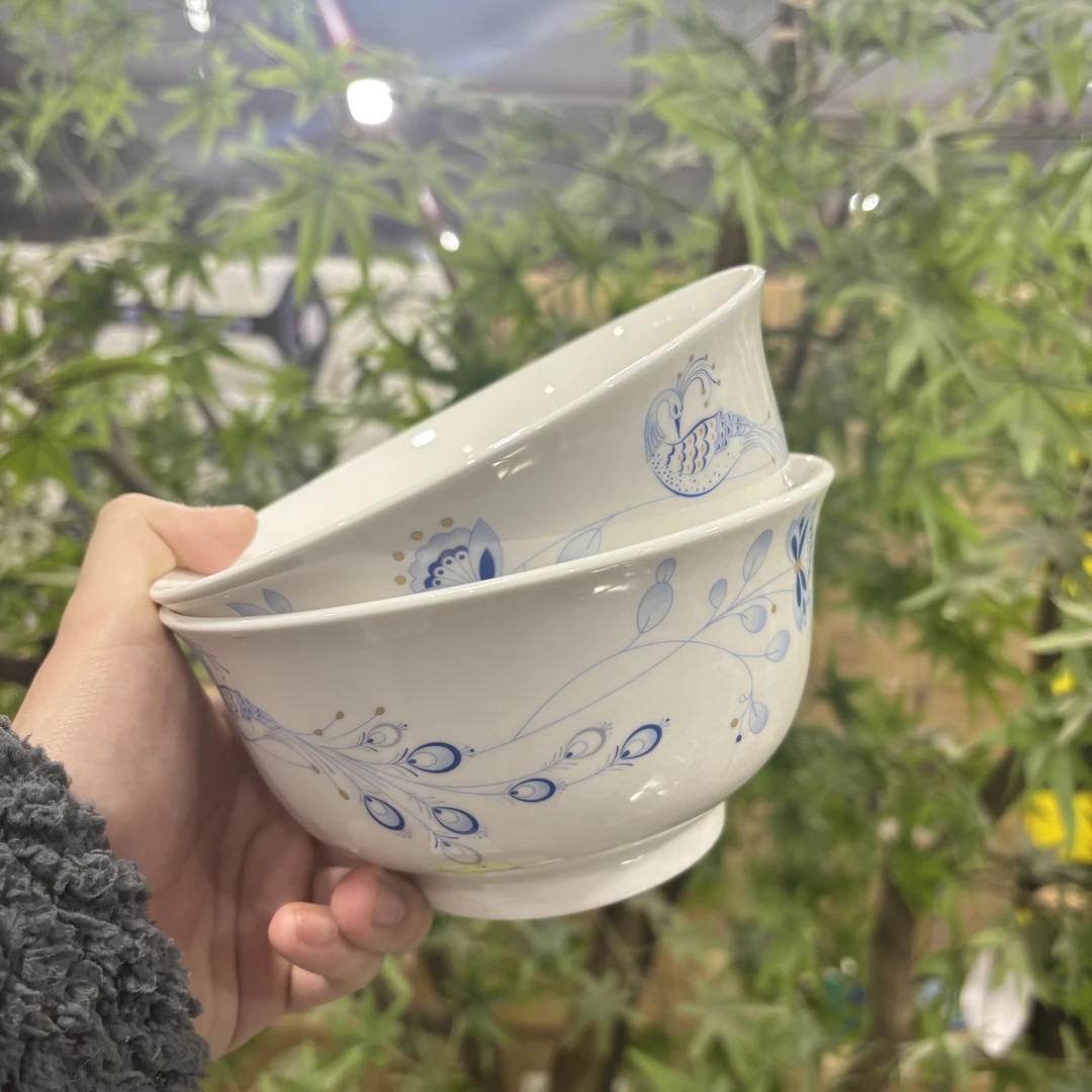 定制款！锦绣面碗两个装