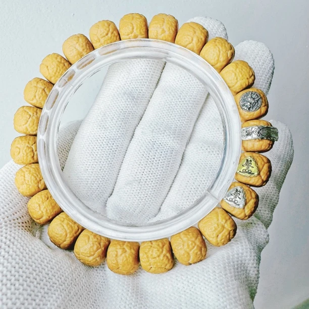 猴头核桃腰带款精工手修龙甲饕餮四标款