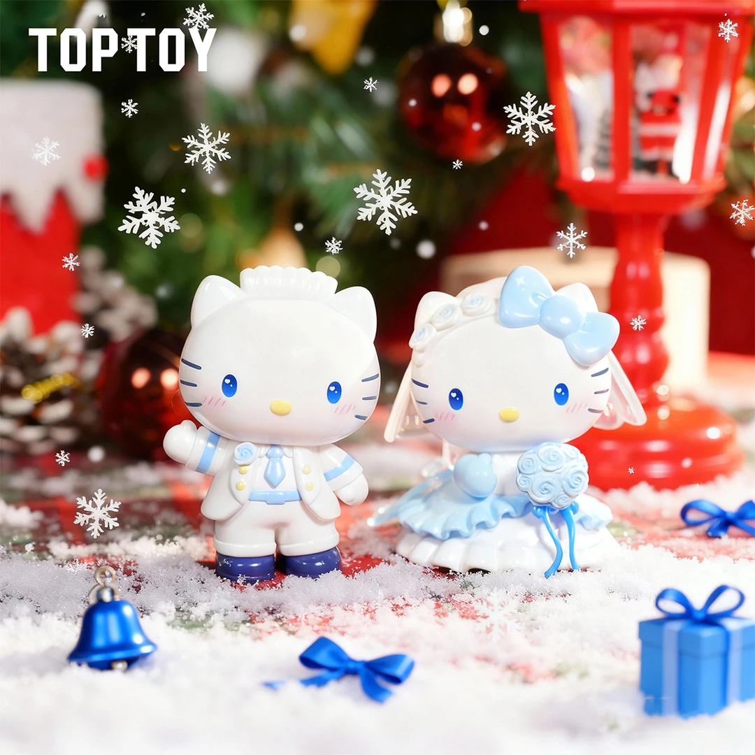 【TOPTOY】三丽鸥浪漫婚礼系列盲盒公仔手办凯蒂猫女生礼物摆件