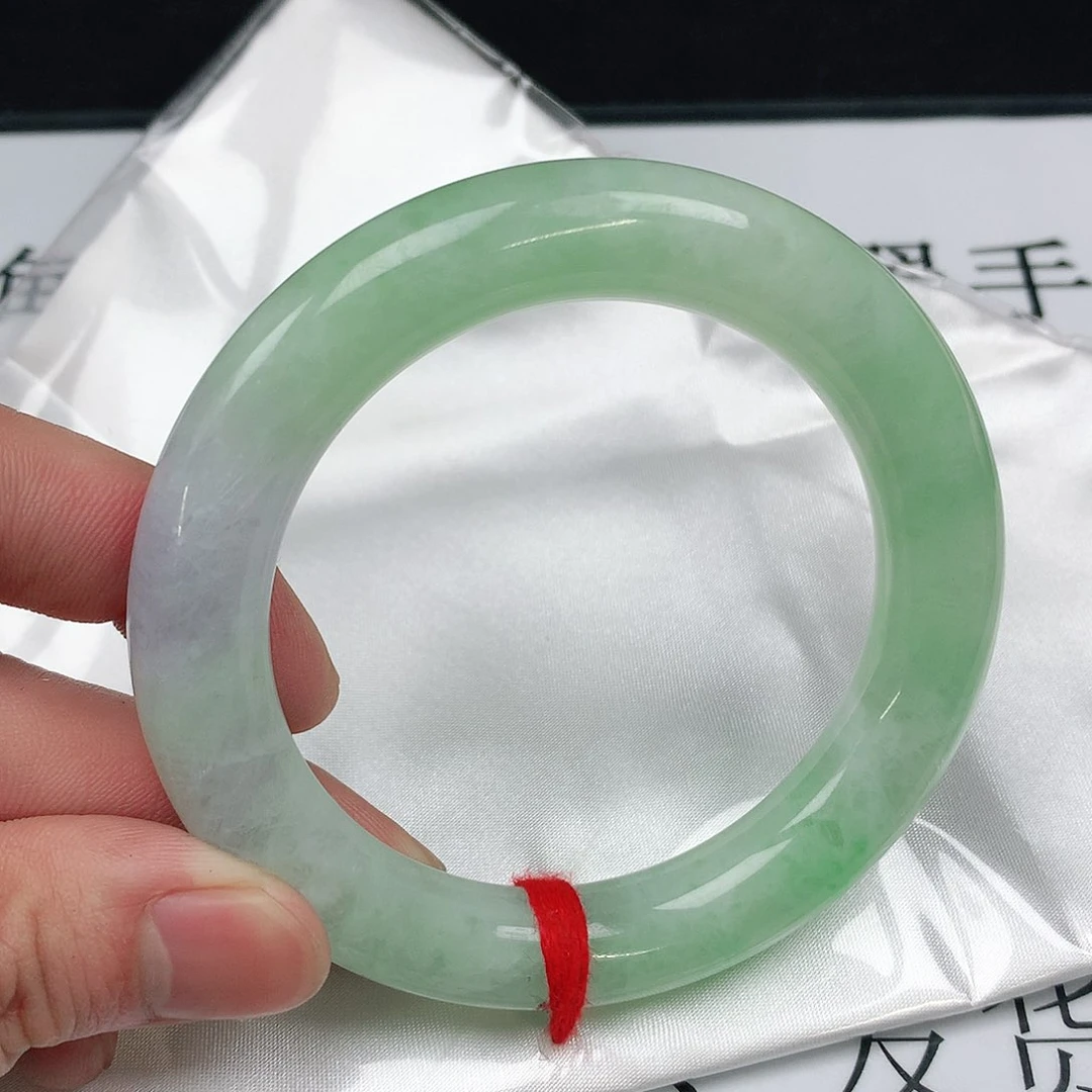 翡翠手镯未镶嵌圈57