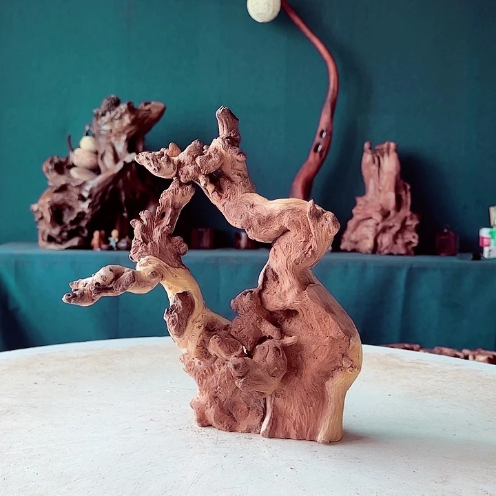 黑果木靳*云094金丝红木羊蹄甲半成品