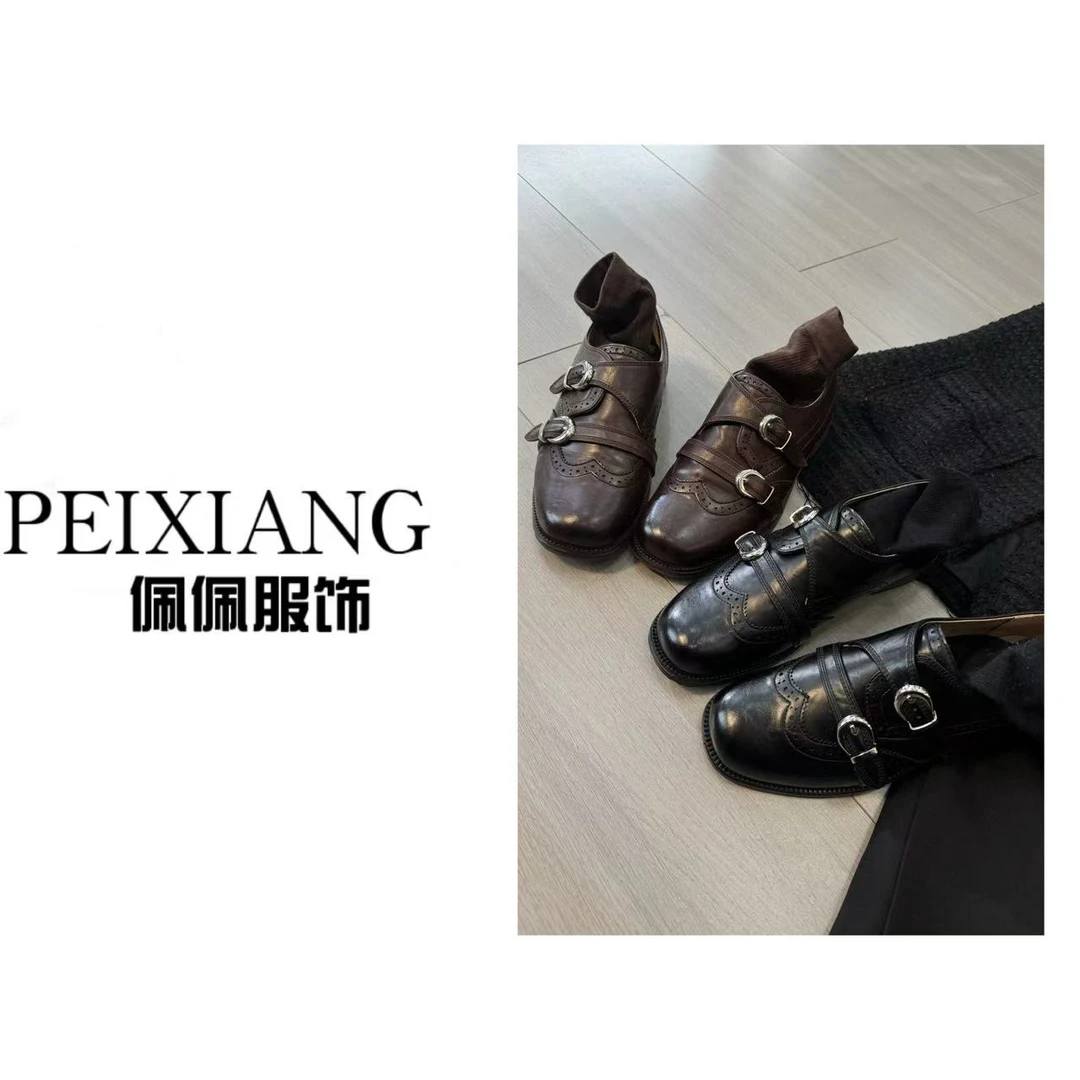 佩佩PA【福福款只出不进】英伦风鞋子 W3071 时尚休闲女士 仙11