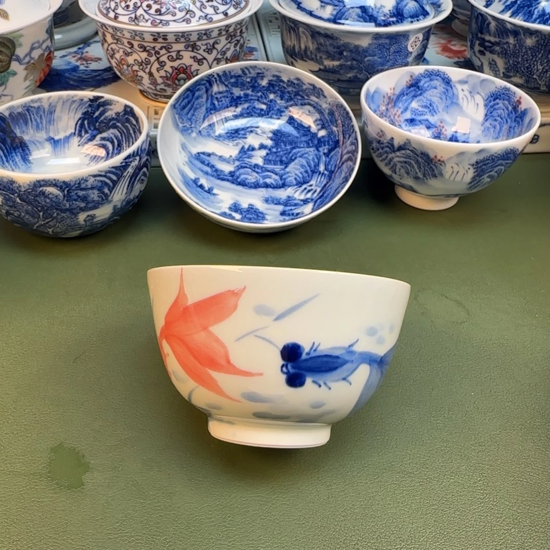 纯手工纯手绘茶具石头27