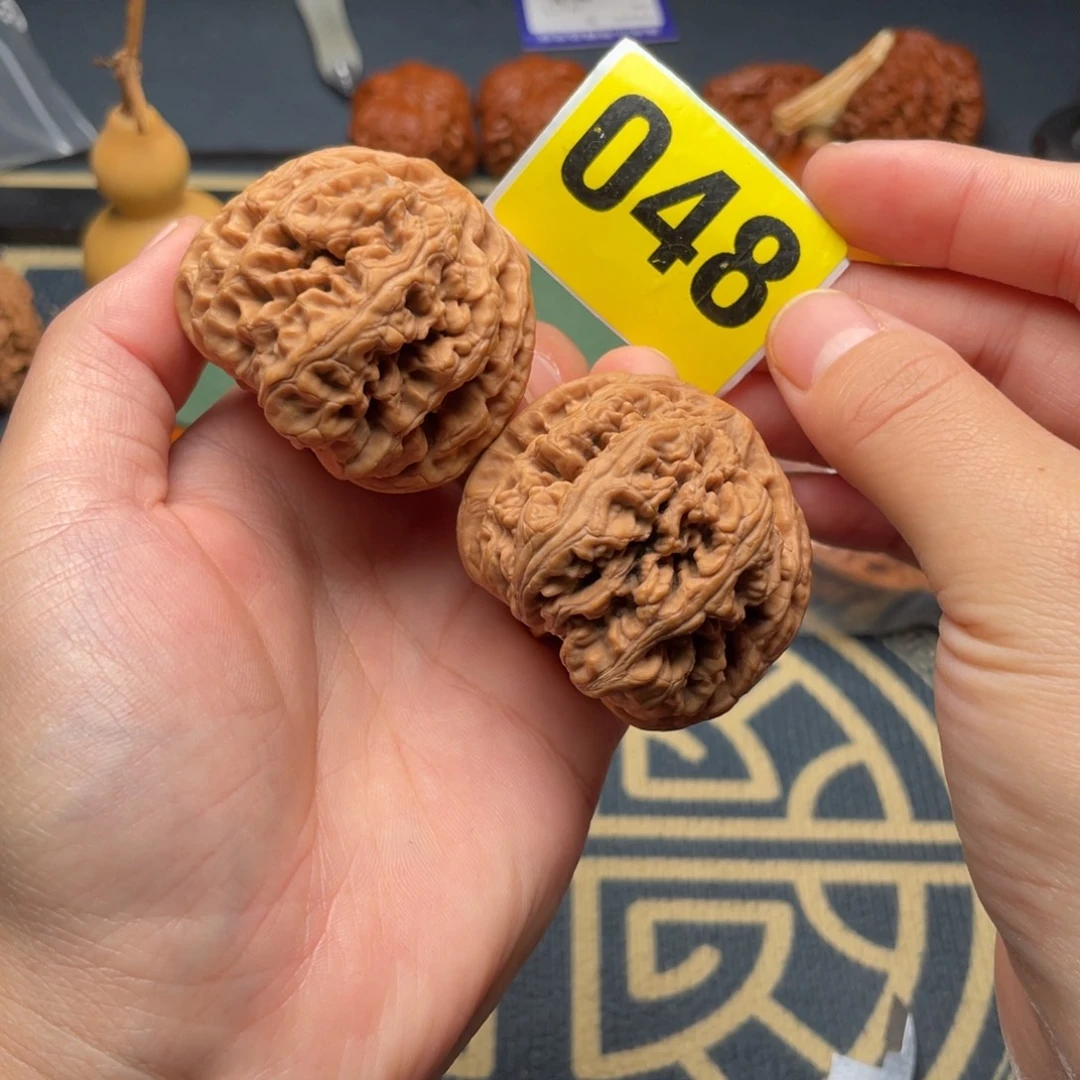 吊坠文玩核桃46粗筋048号