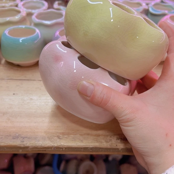 陶瓷花盆当场凑满12包邮