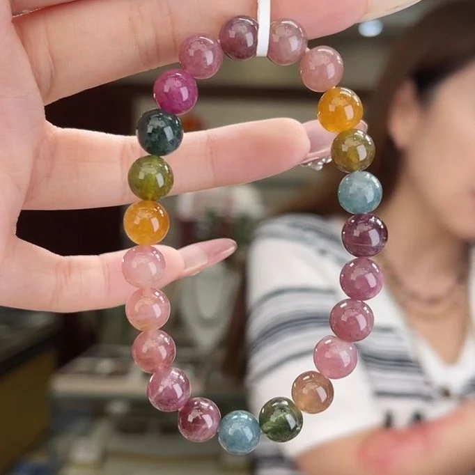 05662709/未镶嵌碧玺8mm+单圈多样性发货