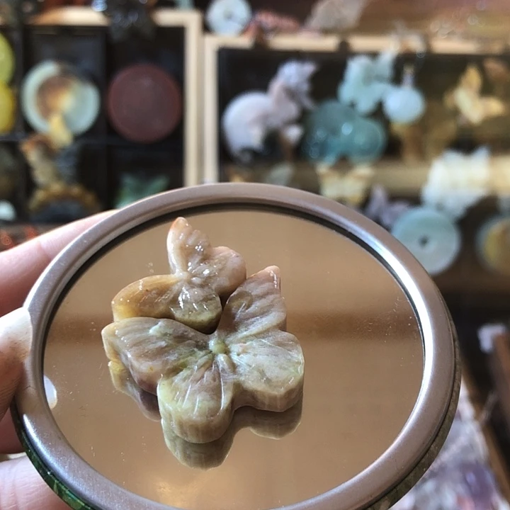 岫玉未镶嵌岫玉挂件