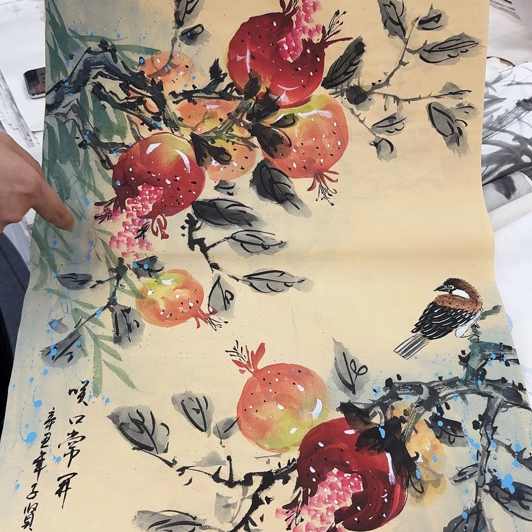 国画纯手绘作品欣赏