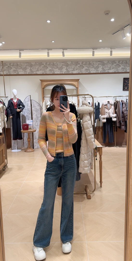 春季新款微辣牛仔裤