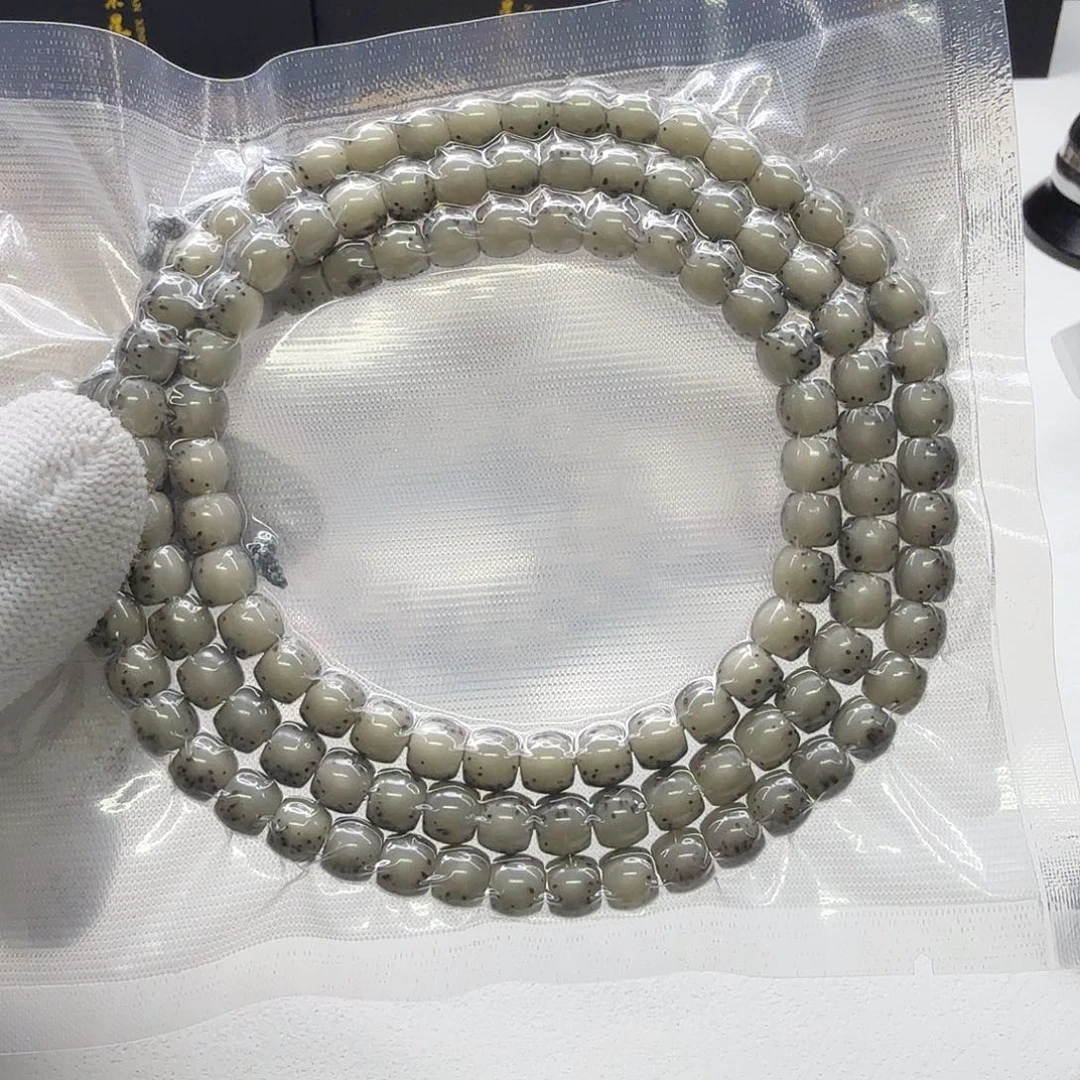 星月菩提吊坠22一物一图小冰糖河豚针尖稀星7左右108