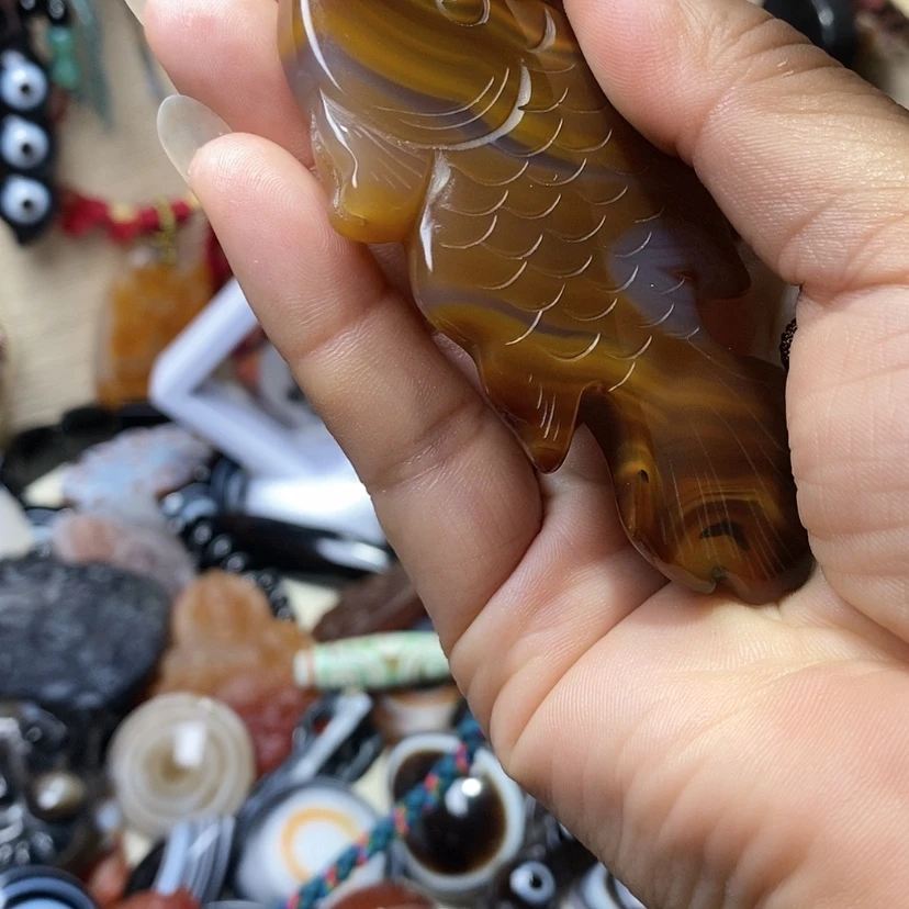 【闪购商品】玛瑙/玉髓颈饰未镶嵌回*