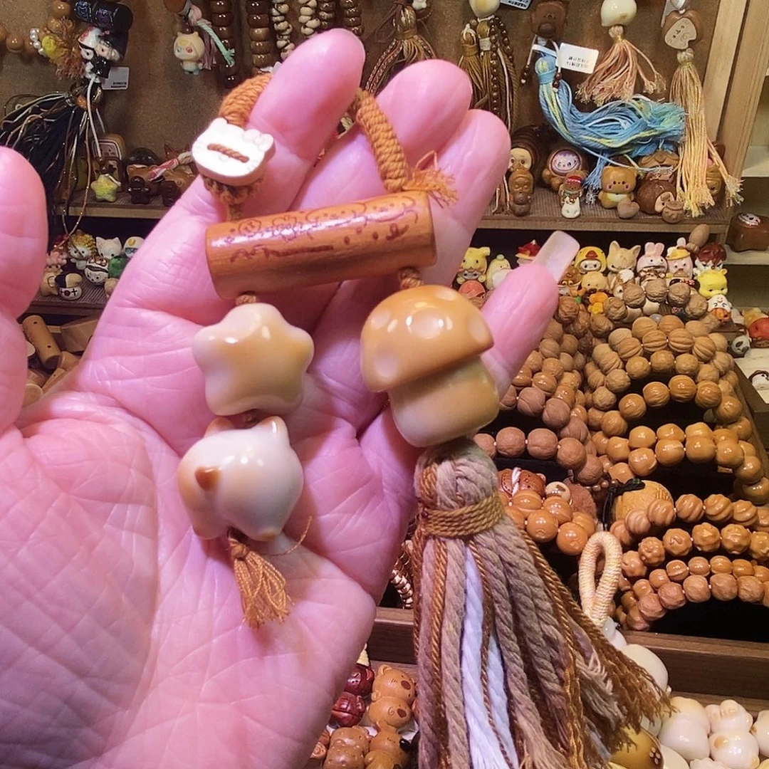 吊坠紫金鼠象牙果挂件13号