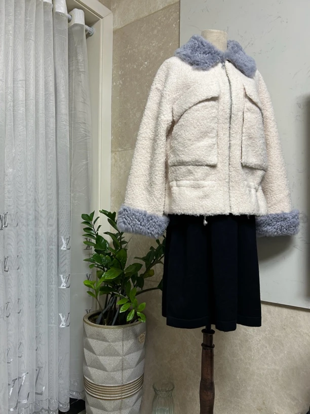 孤品微瑕扣号连衣裙