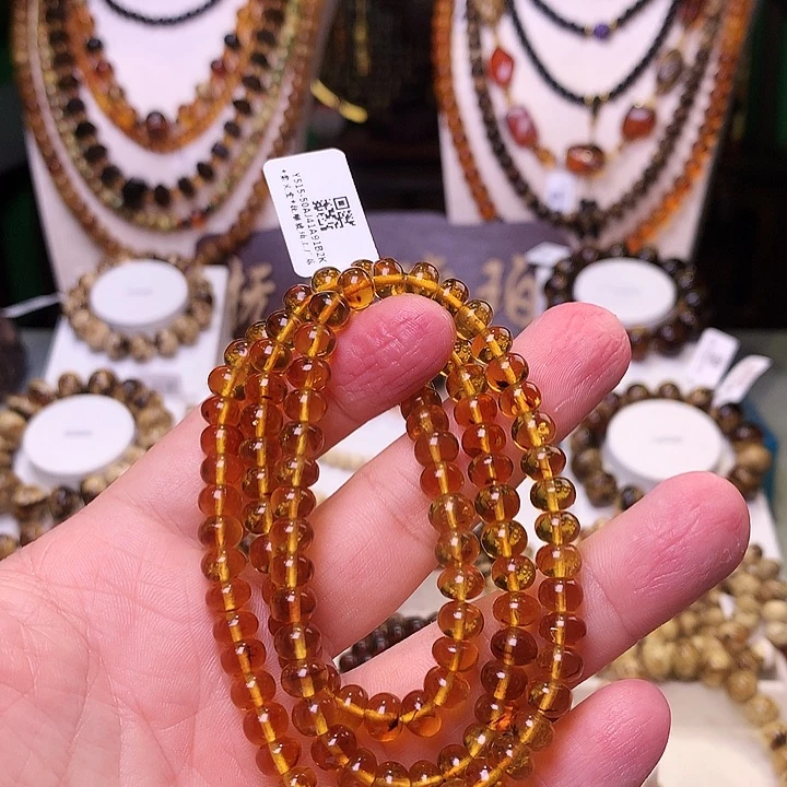 玛***卡琥珀未镶嵌裸石7+515