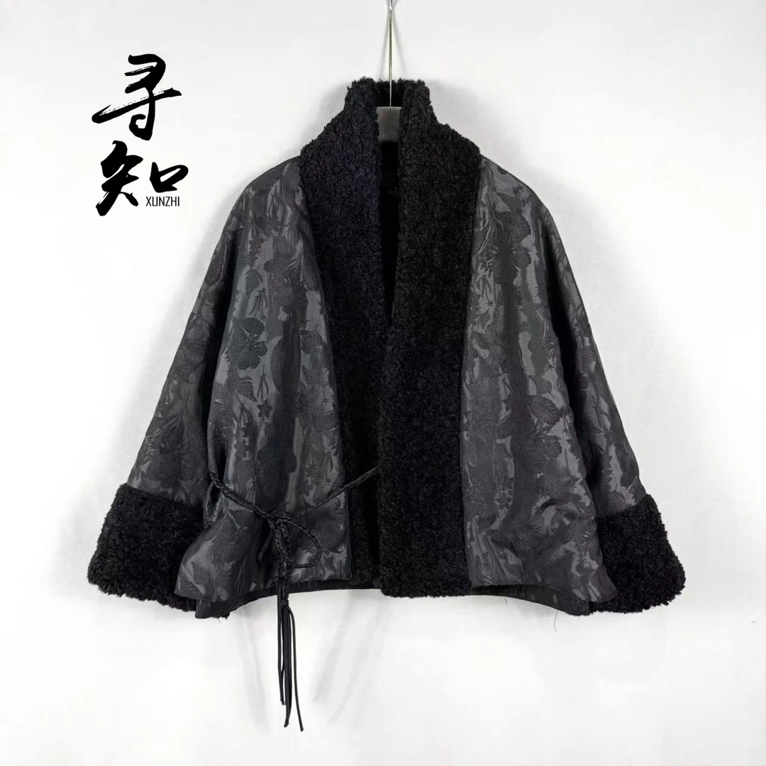 寻知·朱总原创设计XZS310Y墨纤暖玉棉服