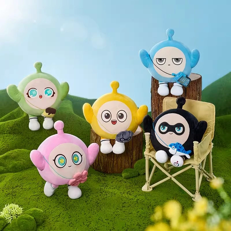 蛋仔派对一起去野餐系列毛绒公仔抱枕玩偶周边玩具