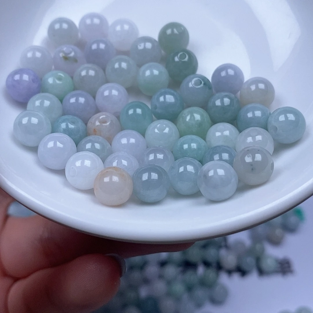 散珠翡翠翡翠散珠30颗卡7+