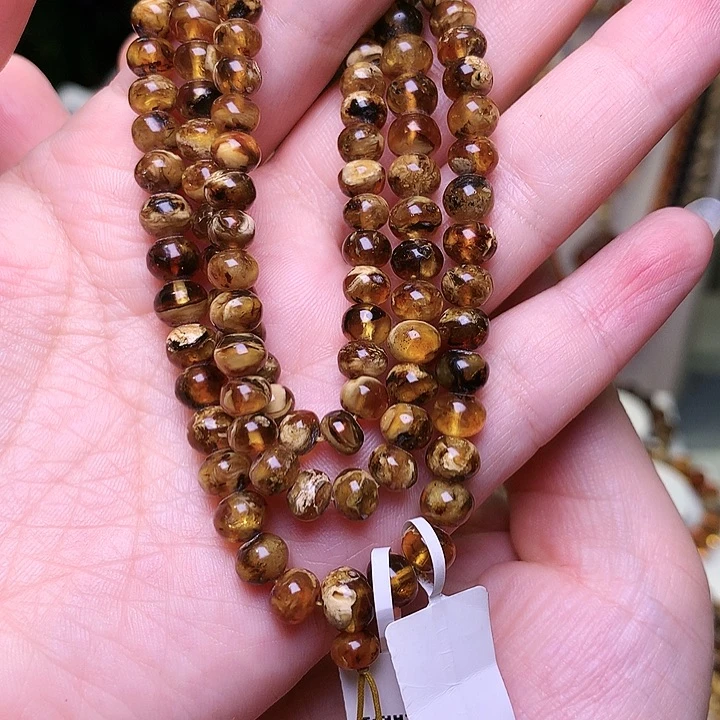 琥珀未镶嵌裸石抚顺琥珀-350