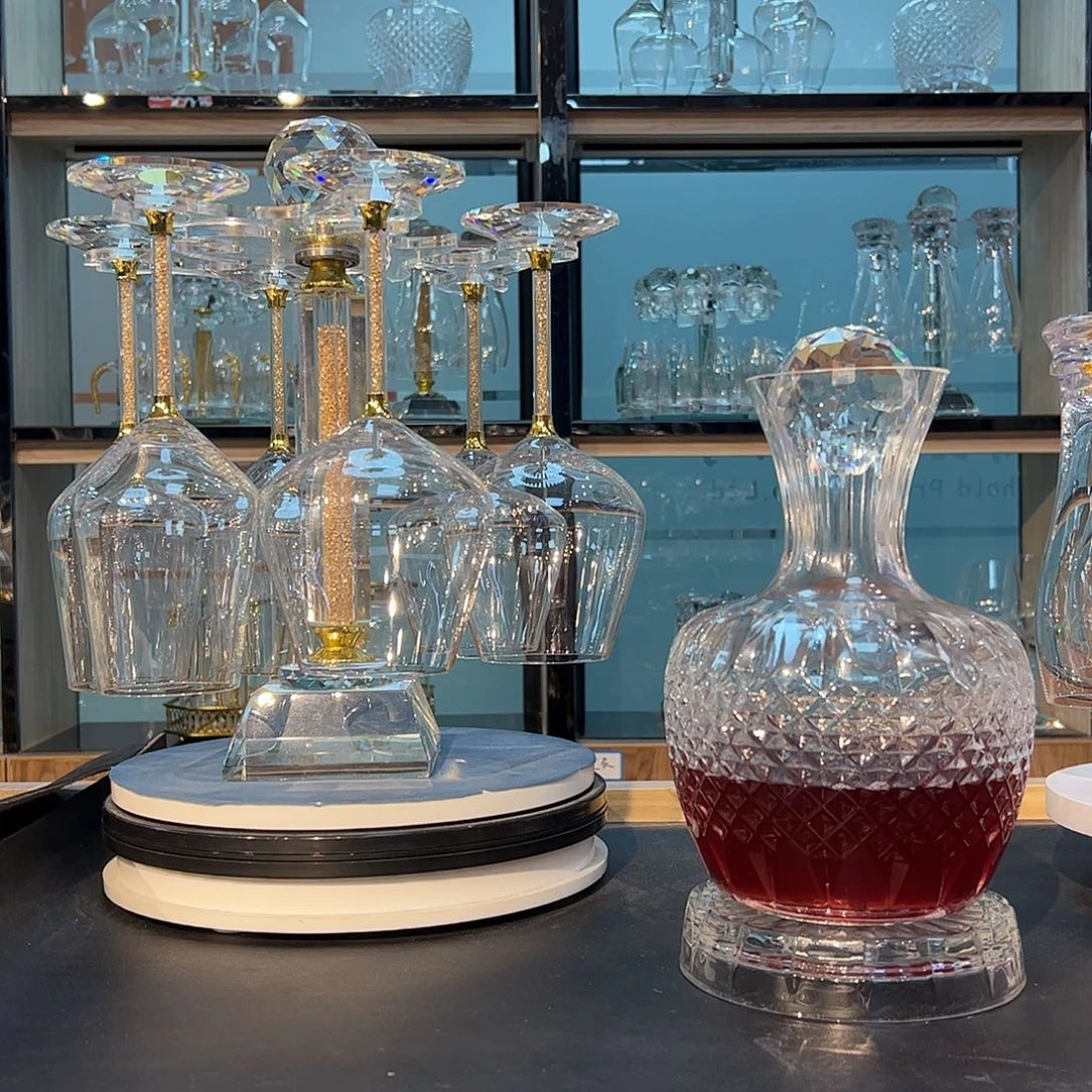 手柄款水晶玻璃红酒杯白酒杯