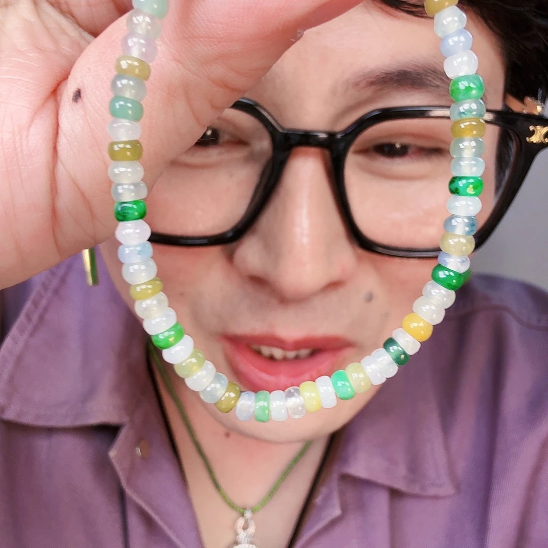 翡翠颈饰未镶嵌一个