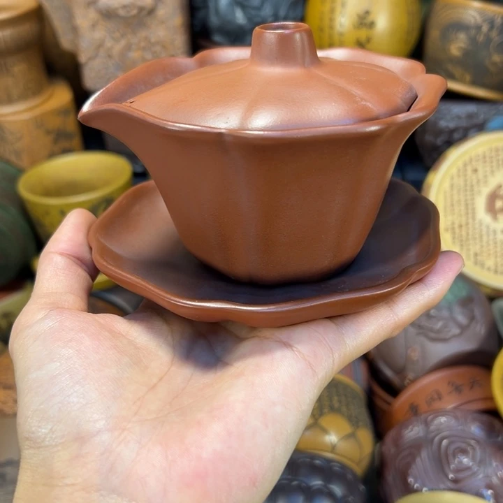 紫砂茶杯宜兴紫砂杯