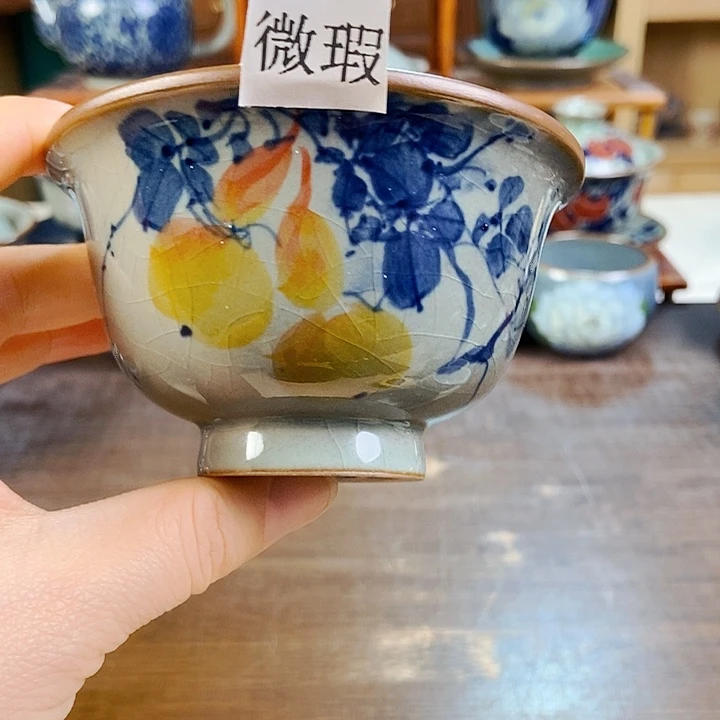 瓷片手工制作工艺精湛等