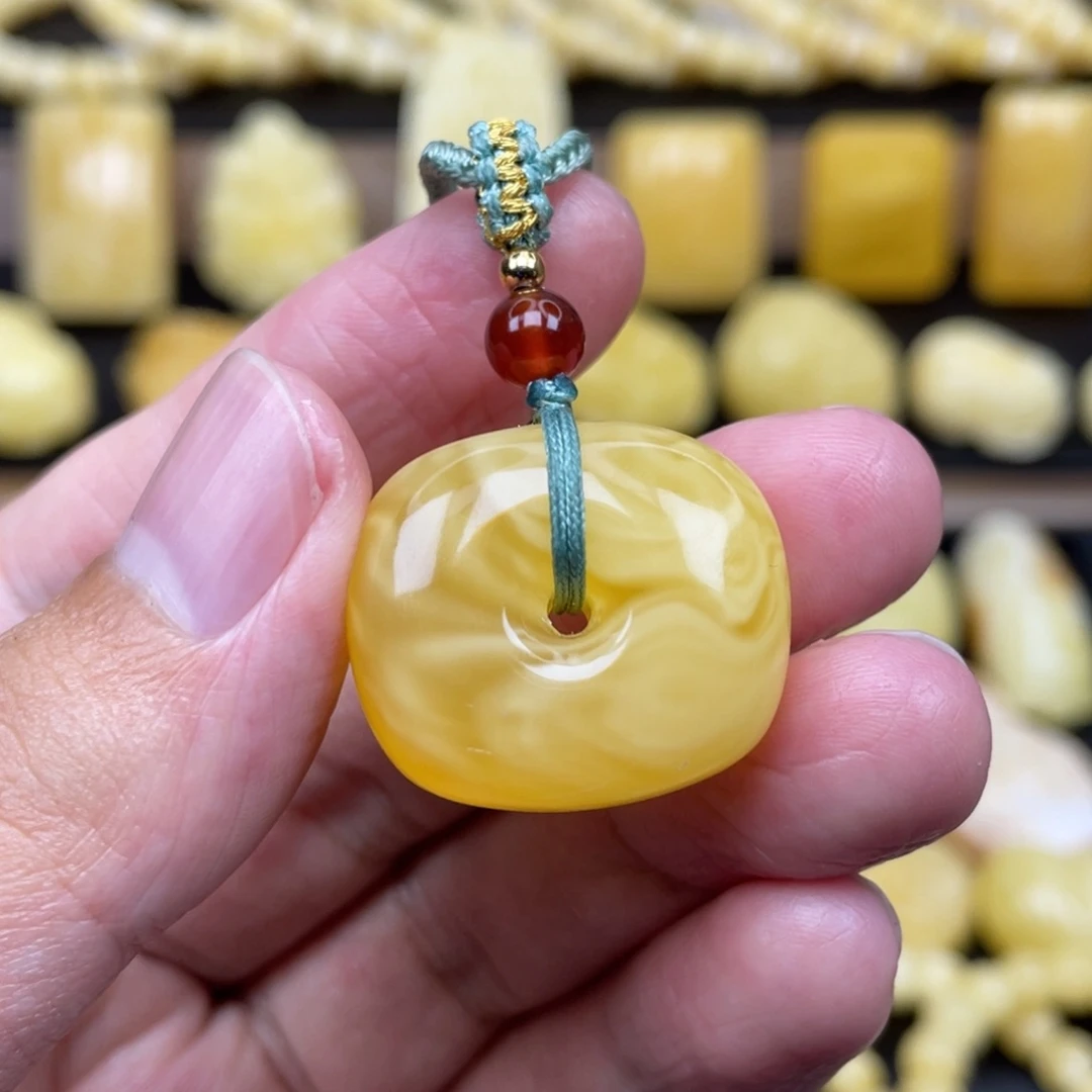 琥珀未镶嵌裸石琥珀蜜蜡