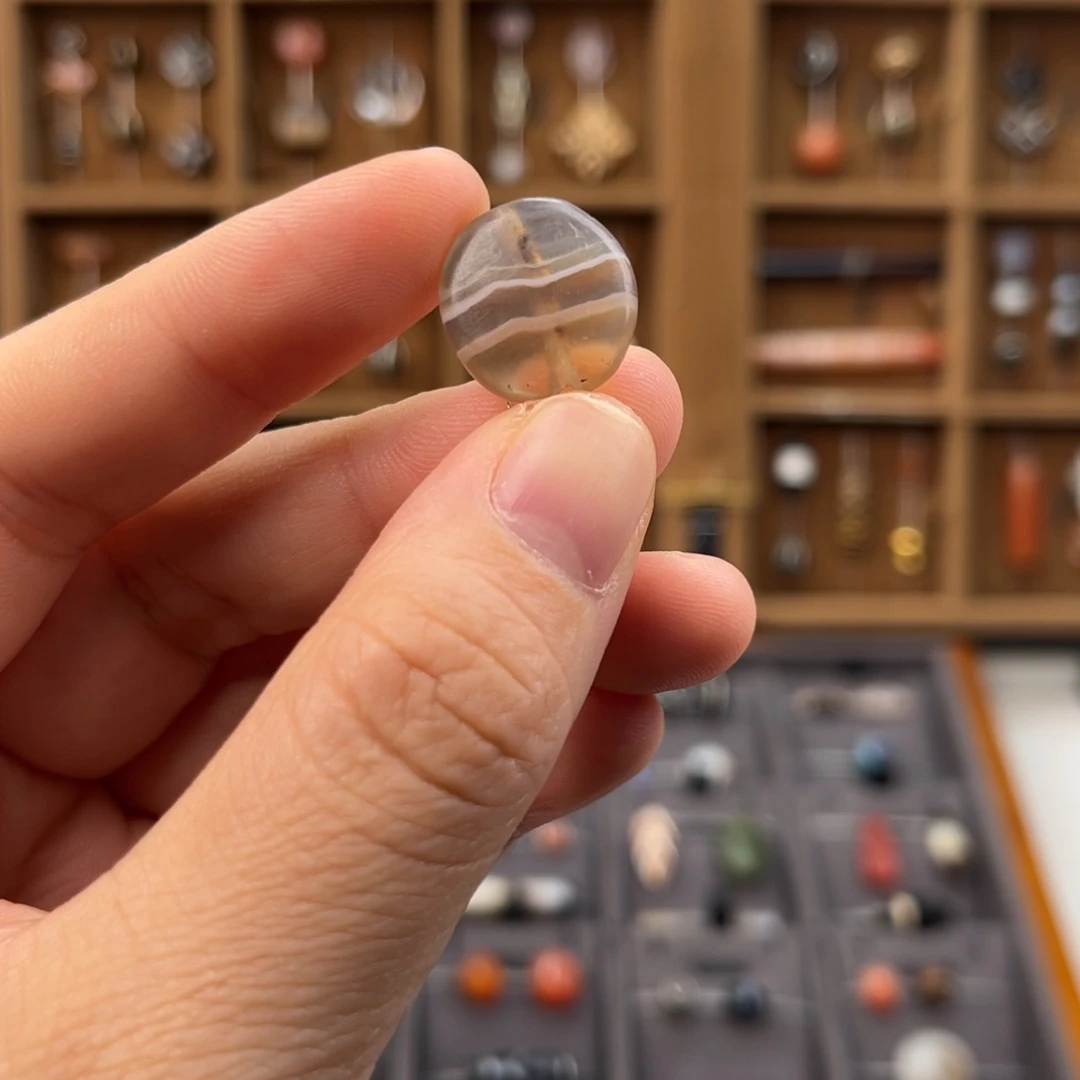 玛瑙/玉髓未镶嵌吊坠(不含链)