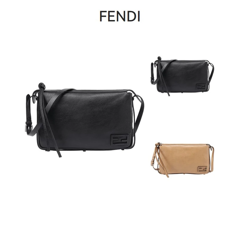 Fendi芬迪 新品 女包女士Simply系列中号单肩斜挎包8BR829 AS7A