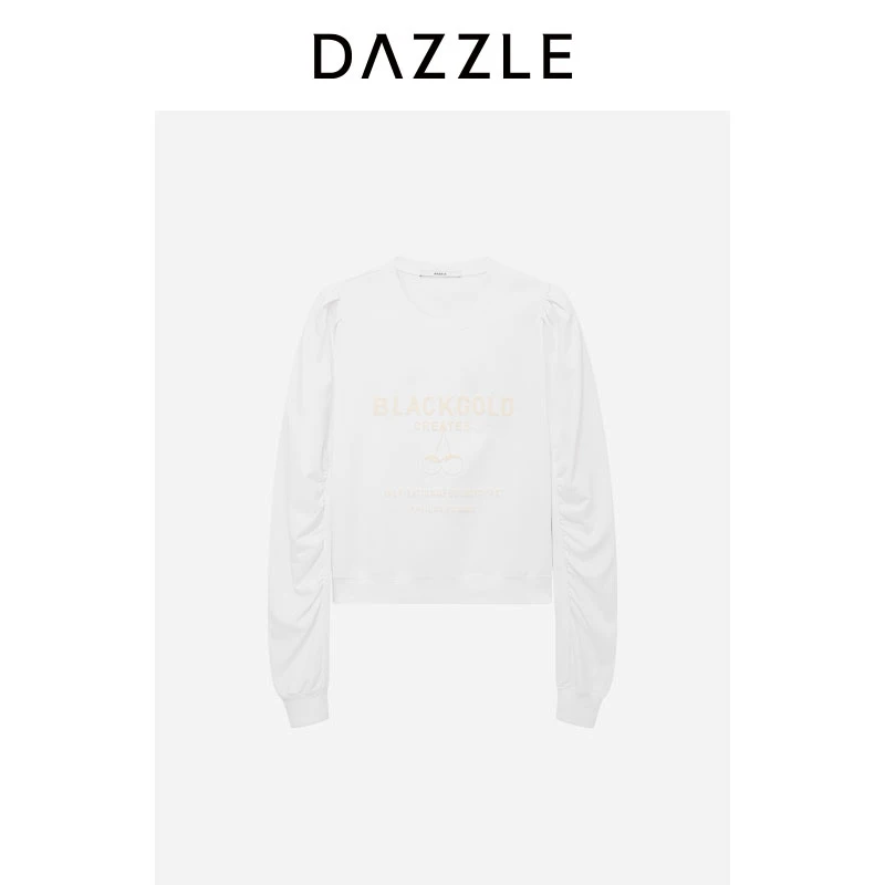 【MD】DAZZLE地素套头印花卫衣2D4J