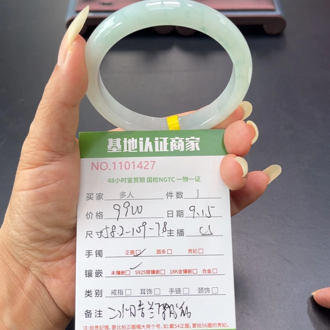 未镶嵌手镯翡翠多人