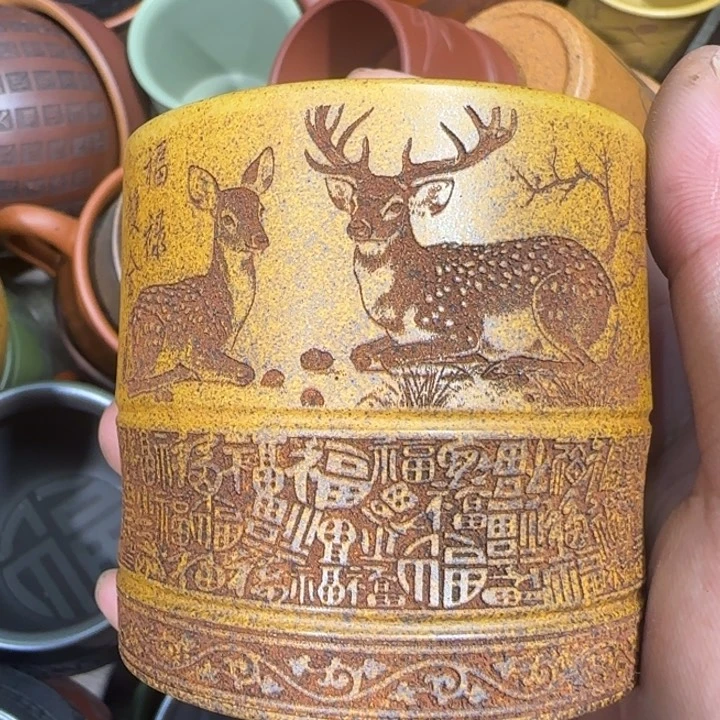 茶杯紫砂全手工制作工艺
