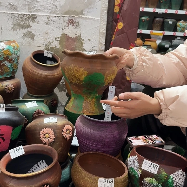 彩绘458高度19口径18