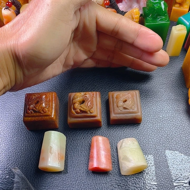 老挝石6方印石，福利价！
