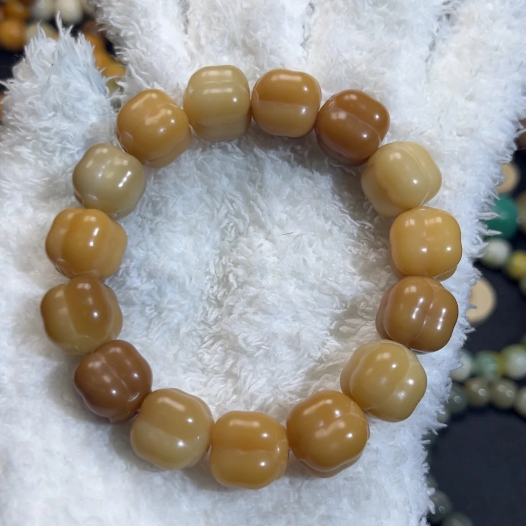 菩提根/象牙果吊坠柿子手串卡14