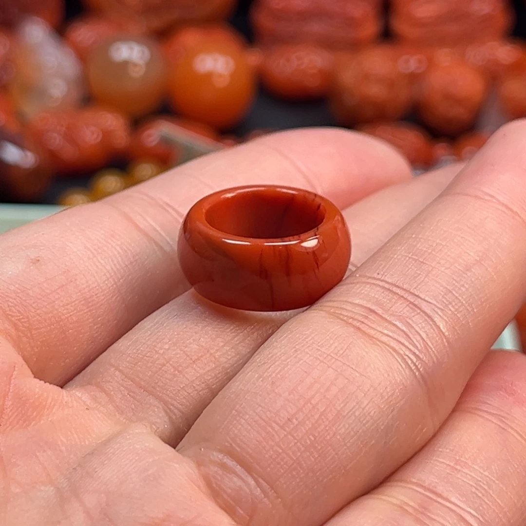 南红玛瑙未镶嵌配饰12mm