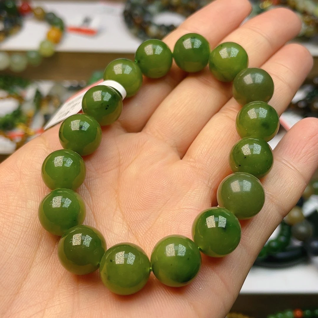 和田玉手串卡12未镶嵌