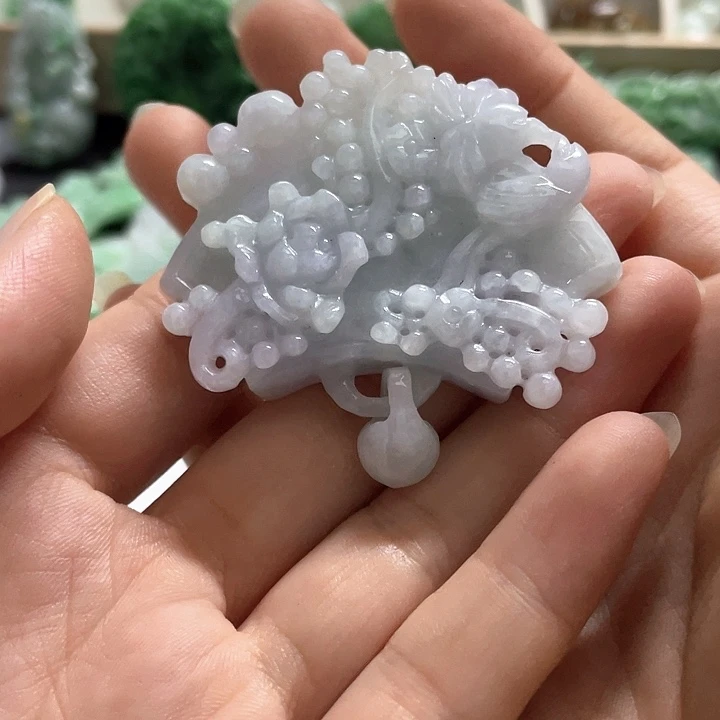 颈饰未镶嵌翡翠天