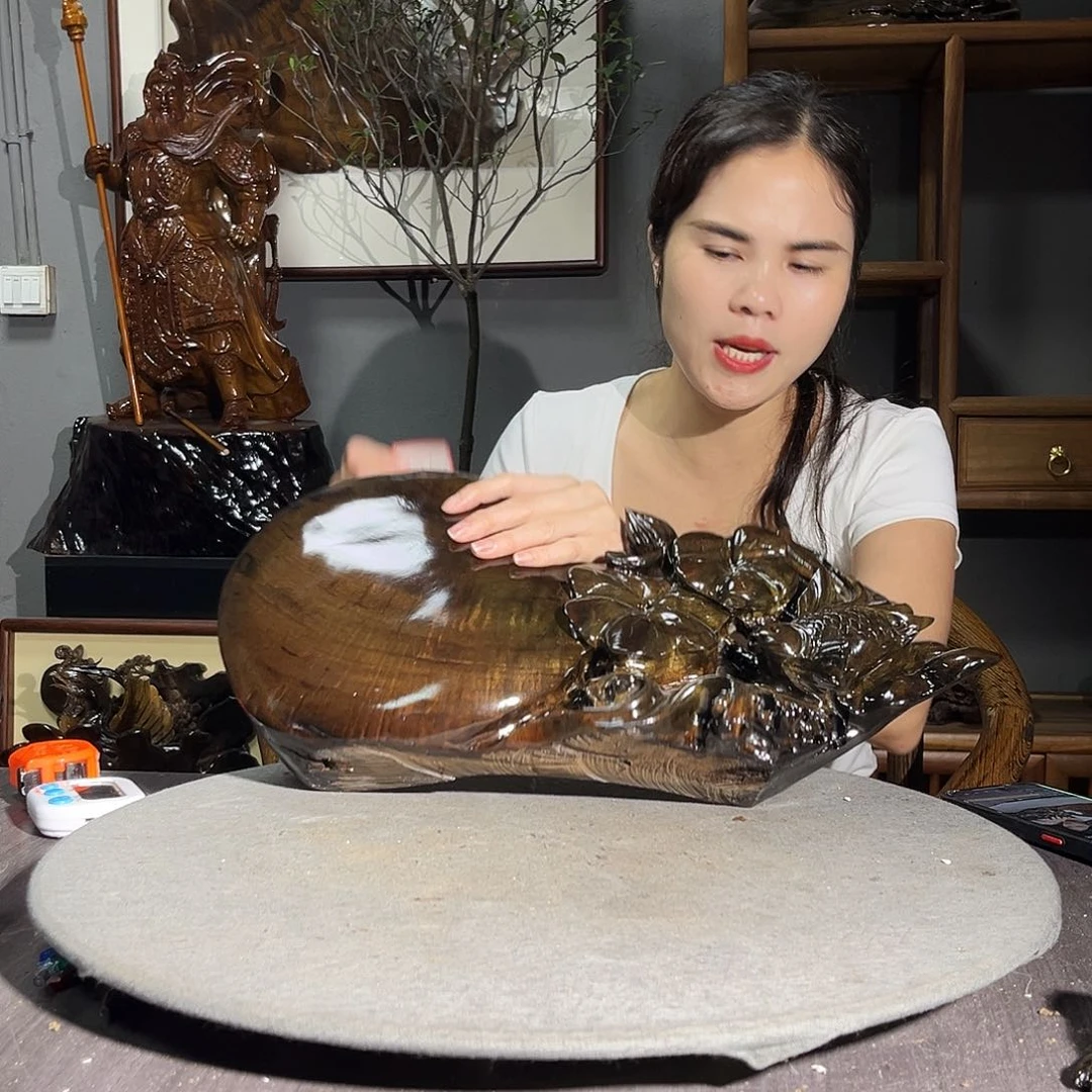 金丝楠风**偃一木一拍鱼