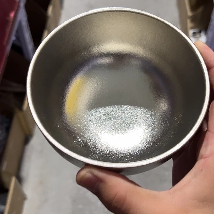 纯钛双层隔热碗
