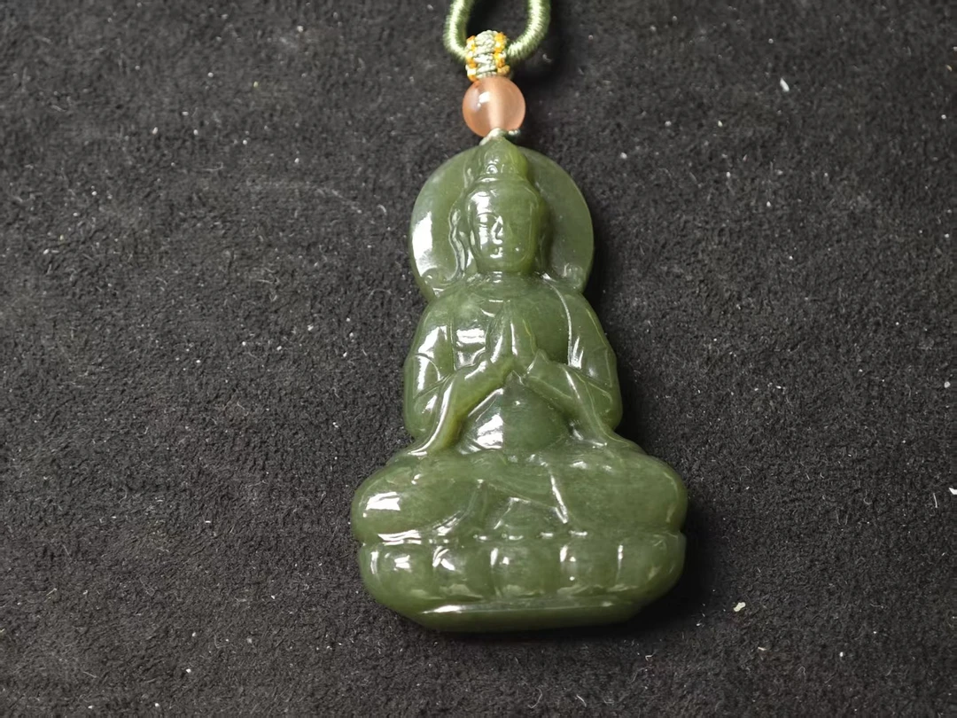 天然和田玉吊坠【多样性发一】123FS0027